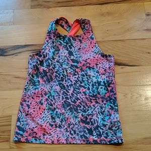 Animal print Adidas tank